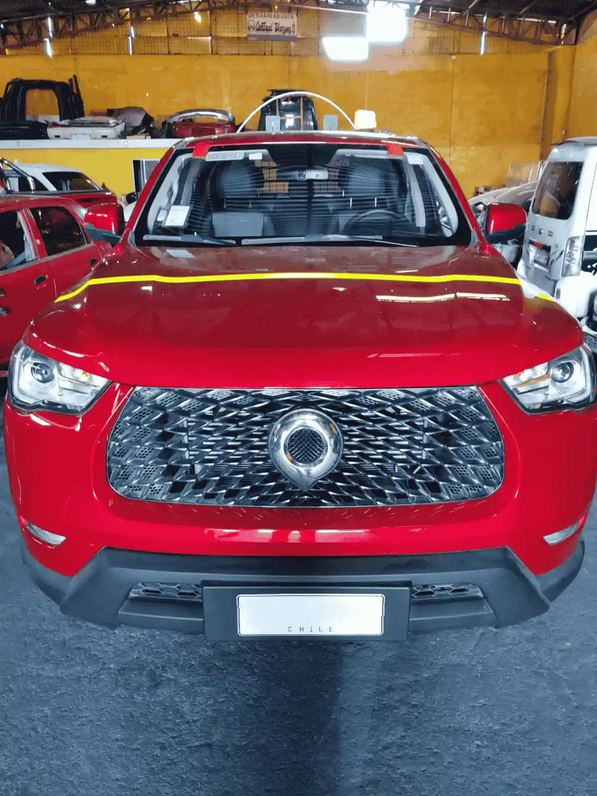 Cambio de Parabrisas para camioneta minera